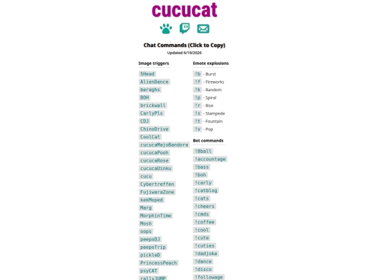 commands screenshot