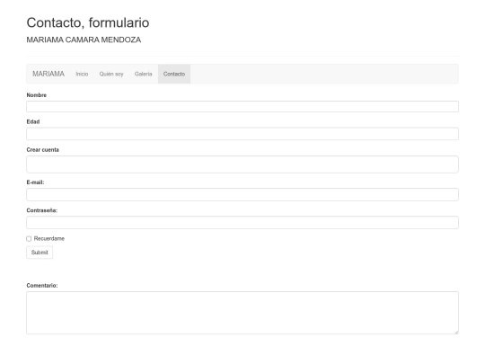 html/Contacto screenshot