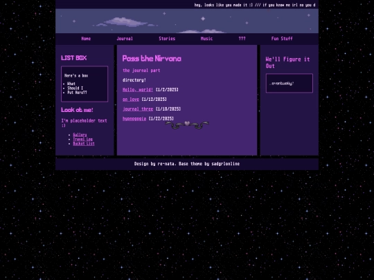 journal screenshot