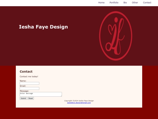 Contact screenshot