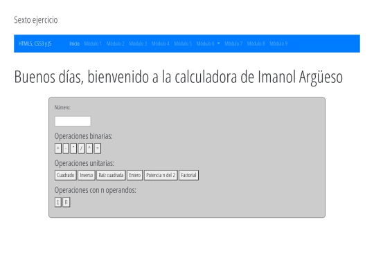 calculadora screenshot