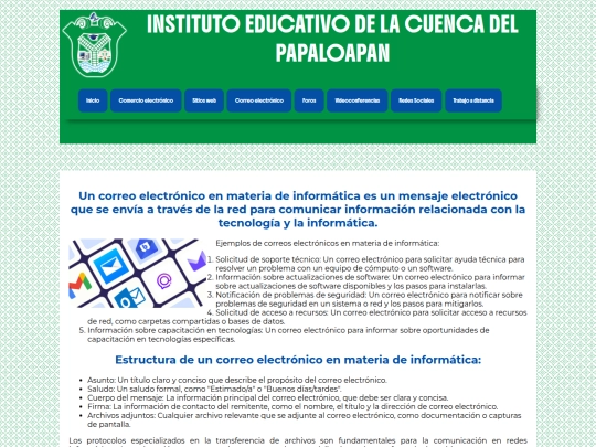 correo screenshot