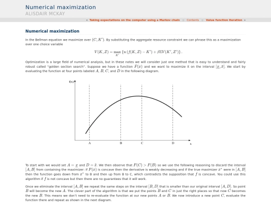 Notes/NumericalCrashCourse/Maximize screenshot