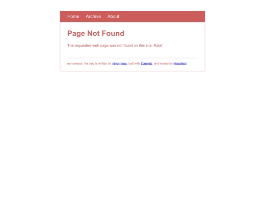 blog/not_found screenshot