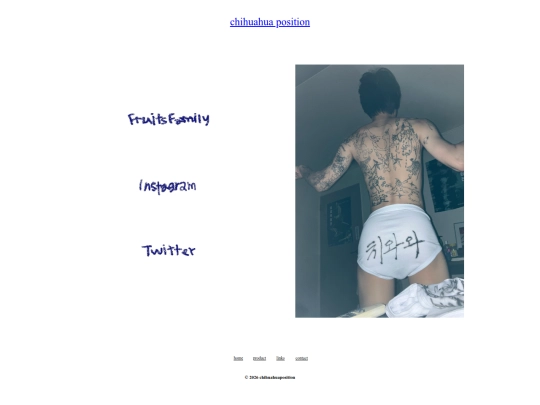 links screenshot