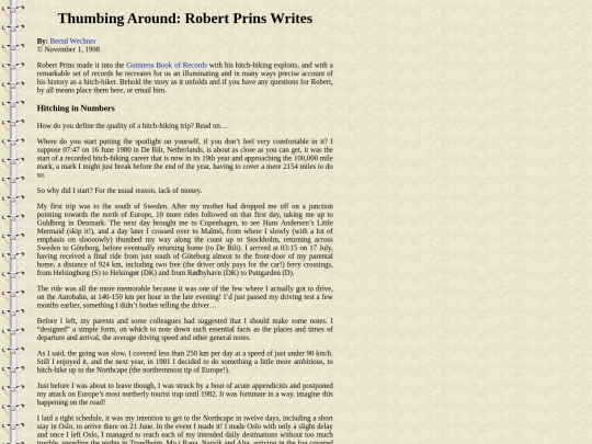 suite101/thumbing-around-robert-prins-writes screenshot