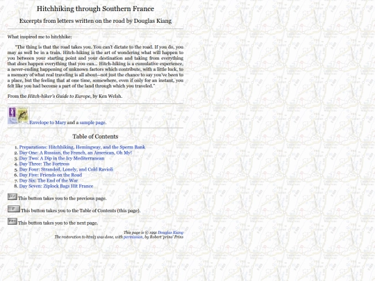 www/douglas_kiang/hitchhiking_through_southern_france screenshot