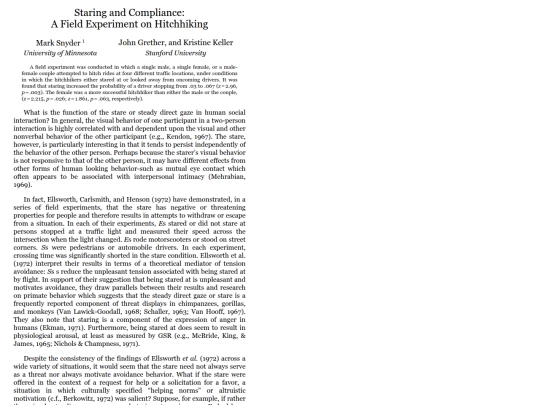 www/snyder-et-al/staring-and-compliance-a-field-experiment-on-hitchhiking screenshot