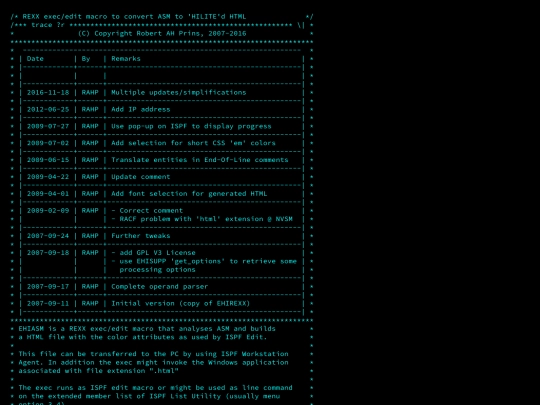 zOS/ehiasm.exec screenshot