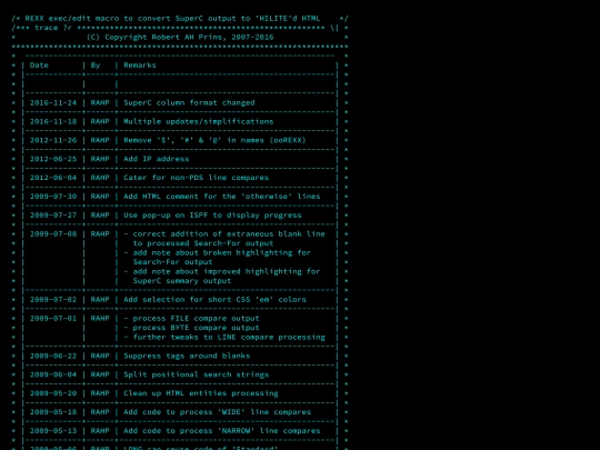 zOS/ehisupc.exec screenshot