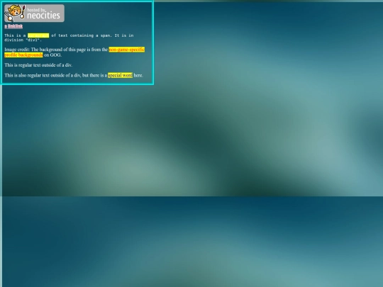 testfile screenshot