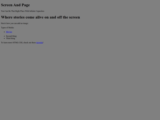 index screenshot