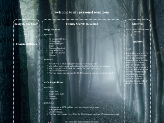 recipes screenshot