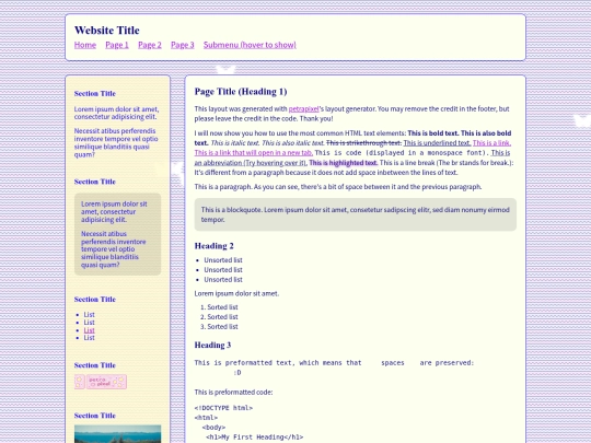 webcv screenshot