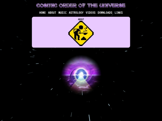 cosmicorder/about screenshot