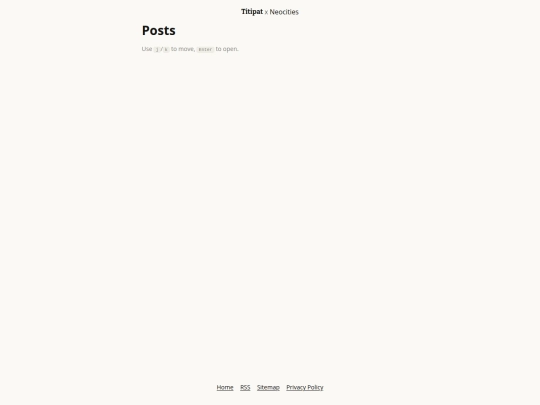 posts screenshot
