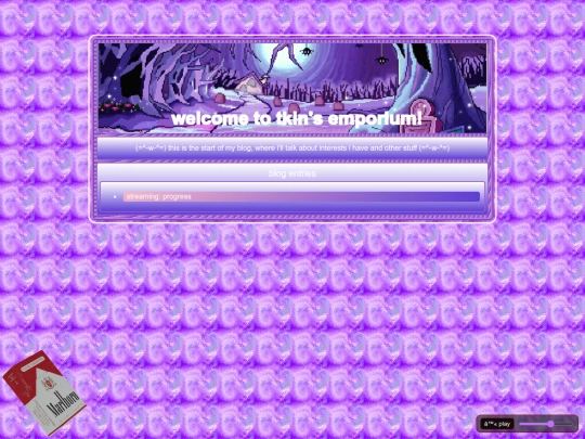 blog screenshot