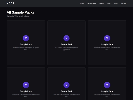 samplepacks screenshot