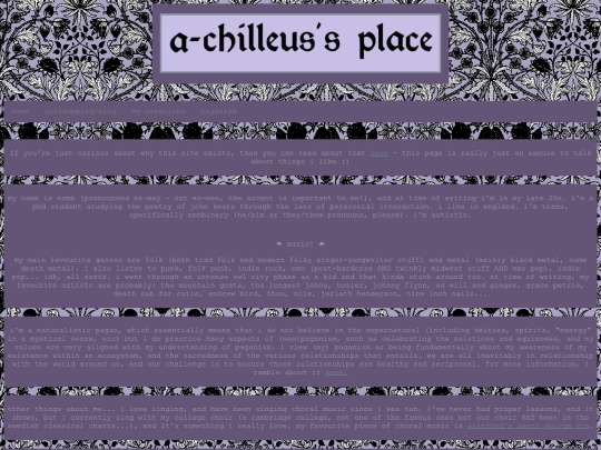 pages/about screenshot