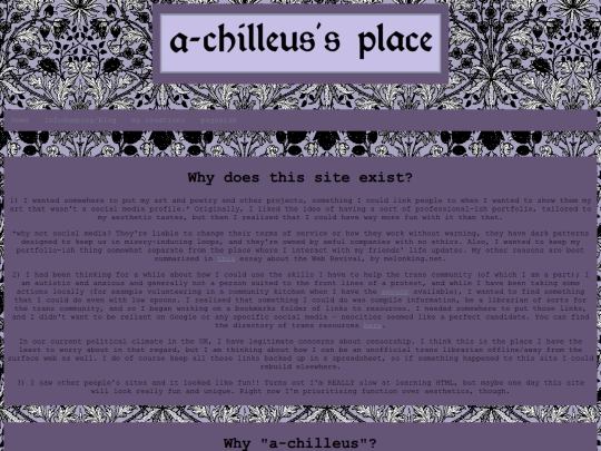 pages/manifesto screenshot