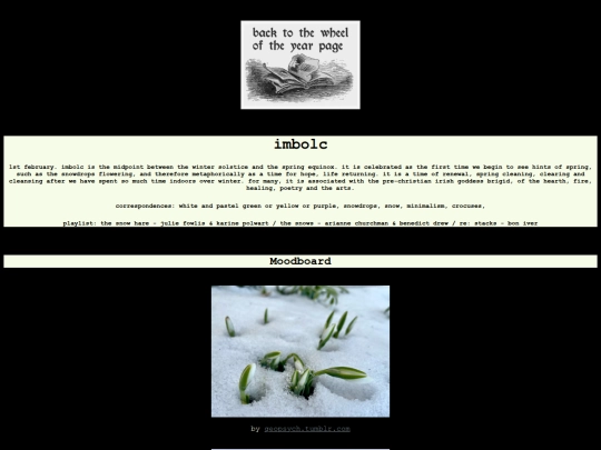pages/paganism/wheel/imbolc screenshot
