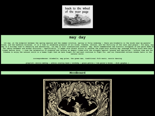 pages/paganism/wheel/mayday screenshot
