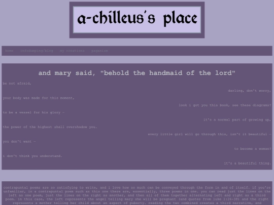 pages/poems/andmarysaid screenshot