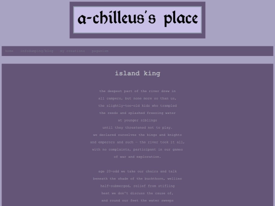 pages/poems/islandking screenshot