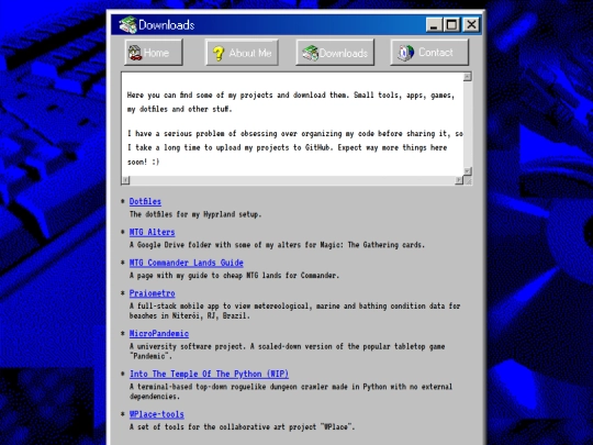 downloads screenshot