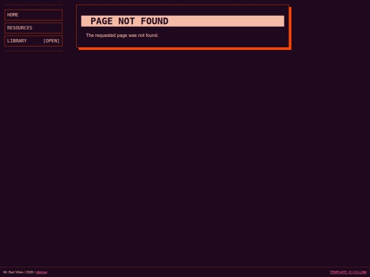 not_found screenshot