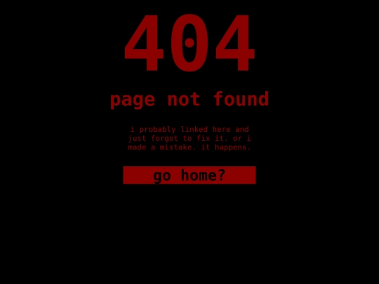 not_found screenshot