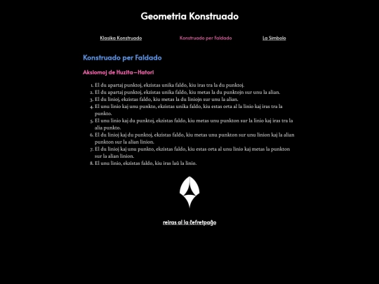 geometria-konstruado-faldado screenshot