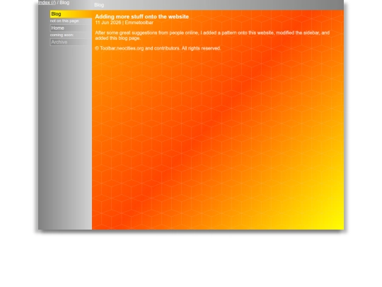 blog screenshot