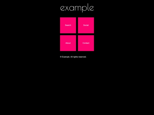 example screenshot