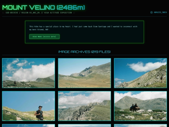 Abruzzoph/velinoph/velino screenshot