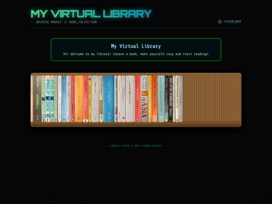 Library screenshot
