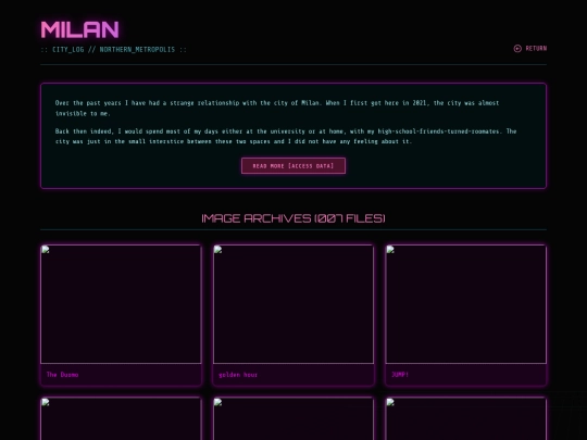 Milanph/milanph/Milan screenshot