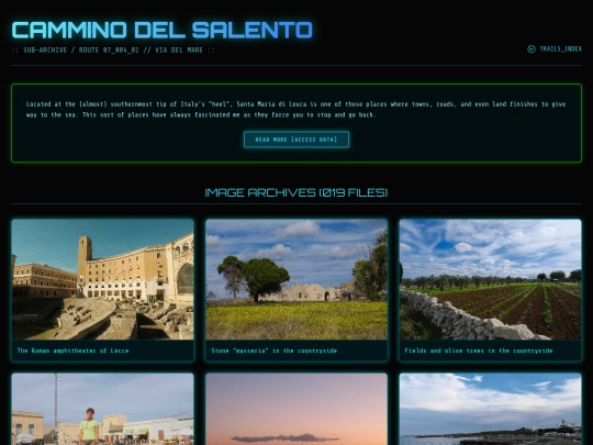 Trailsph/salento/Salento screenshot