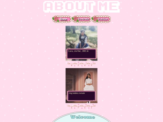 aboutme screenshot