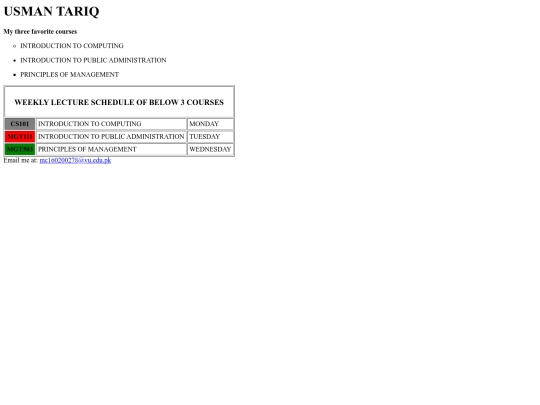 index screenshot
