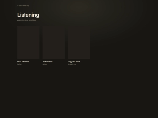 listening screenshot