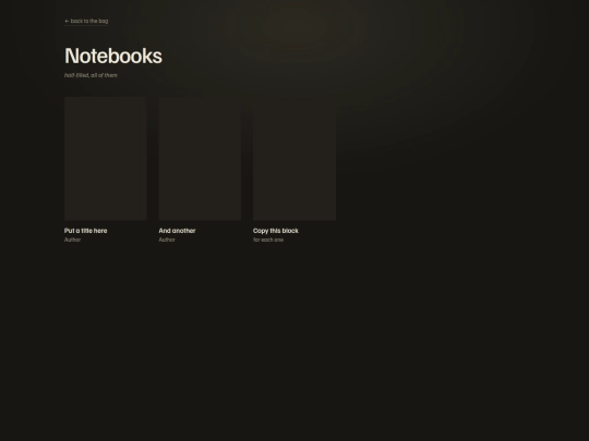 notes screenshot