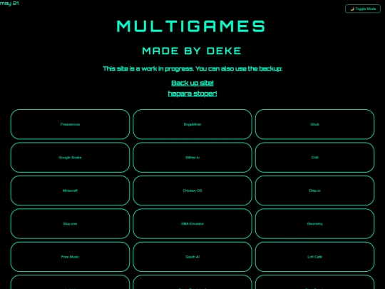 index screenshot