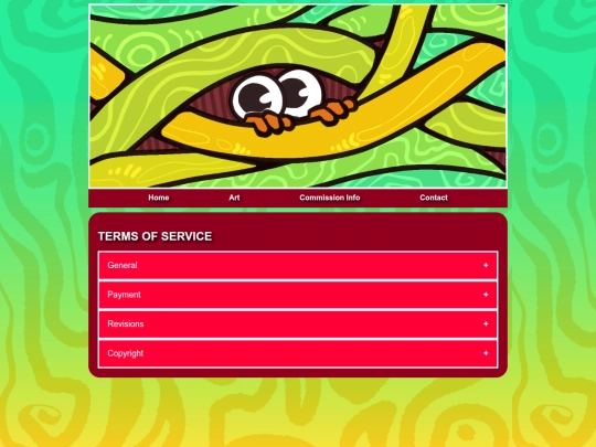 commissionTOS screenshot