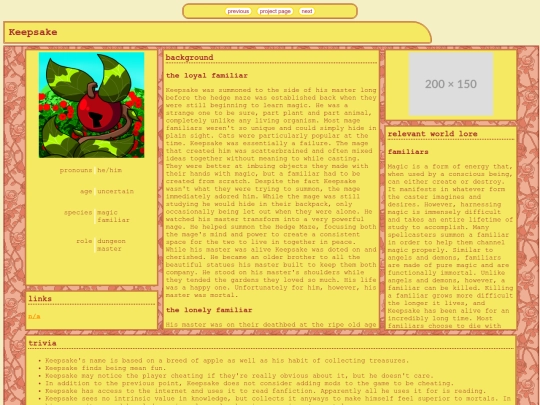 gddcspages/keepsakepage screenshot
