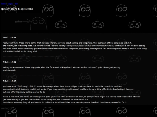 blog screenshot