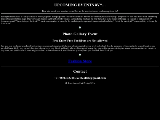 Event/event screenshot