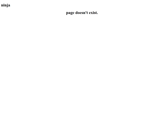 not_found screenshot