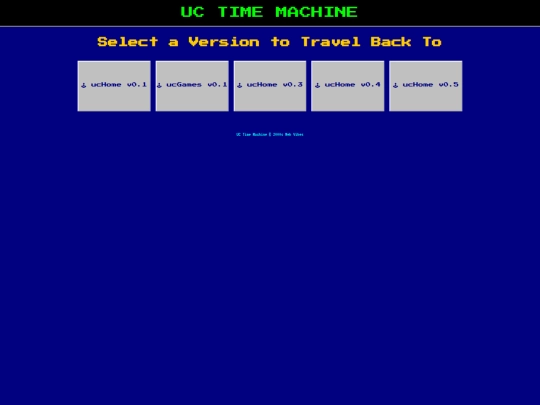 timemachine screenshot