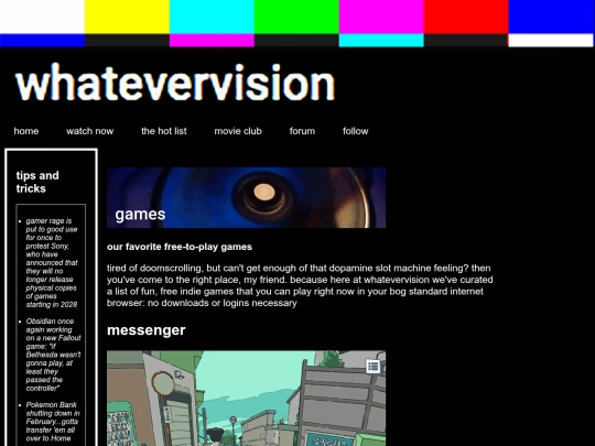 games screenshot